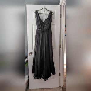 David's Bridal Full Length dress (D19352) Size 24